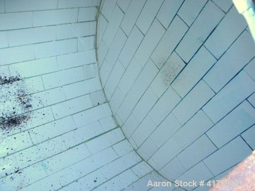 Used Paul O Abbe Ball Mill, Brick Lined. Approximate 32" diameter x 33" straight side. Approximate 12.6 Cubic Foot Capacity (94.3 Gallon). 9 1/2" x 7 3/4" charge/discharge with cover. Driven by a 3 H...