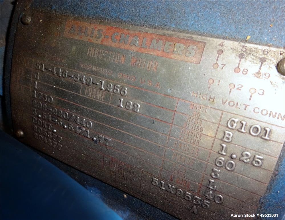 Used Paul O Abbe Ceramic Lined Ball Mill