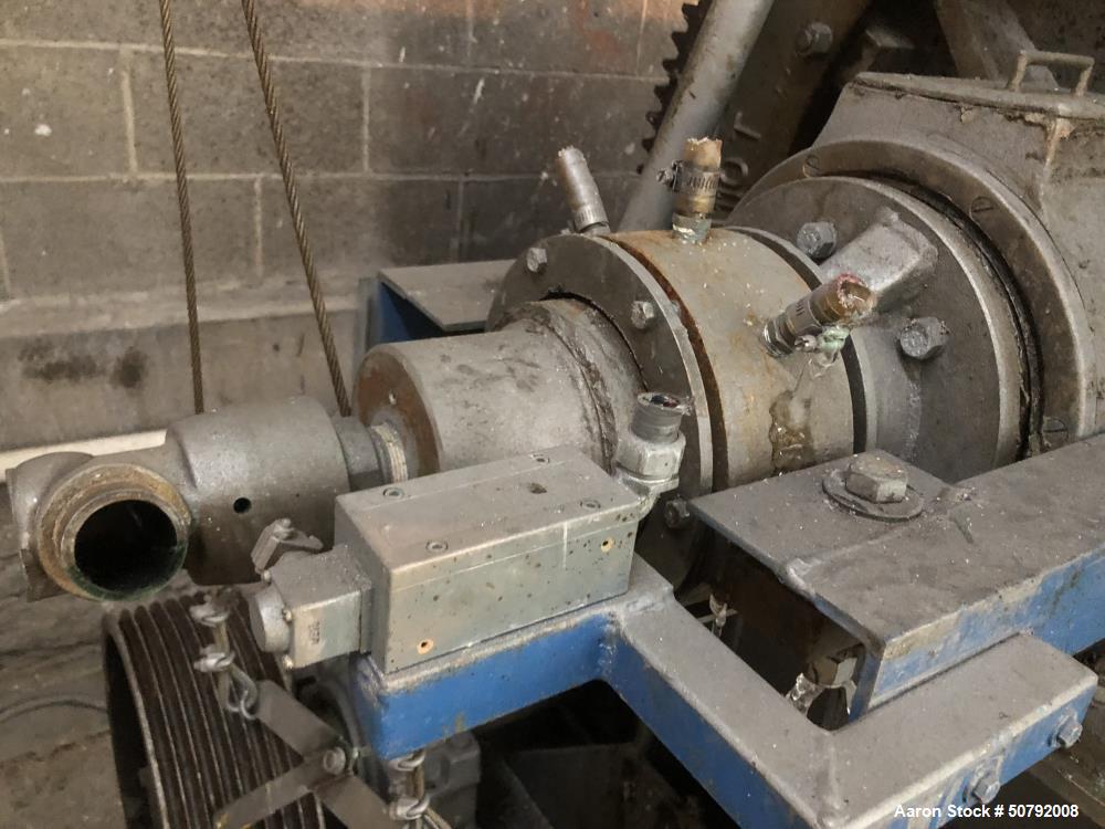 Used- Paul O. Abbe 50" x 135" Jacketed Rotary Ball Mill