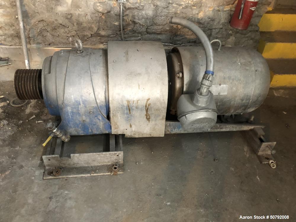 Used Paul O. Abbe 50" x 135" Jacketed Rotary Ball Mill