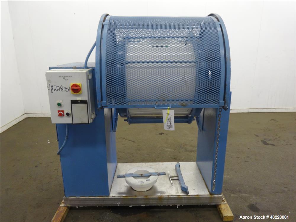 Used U.S. Stoneware Ceramic Ball Mill, 52 Gallon.