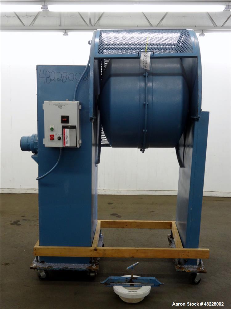 Used U.S. Stoneware Ceramic Ball Mill, 87 Gallon.