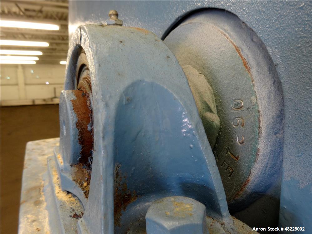 Used U.S. Stoneware Ceramic Ball Mill, 87 Gallon.