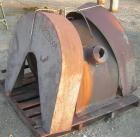 Used Abbe Engineering Company Ball Mill, carbon steel. Approximately 30'' diameter x 30'' long non-lined, non-jacketed chamber. Approximate 14.7 cubic feet, 110 gallon capacity. Internal lifter bars....