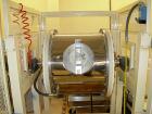 Used 100 liter jackekted ball mill with manual, model EPJ-100. Milling tank: 100 liter. Material: Engineering.Plastic ball capacity: zirconia beads 170 kgs. Constitution: drum part, water jacket, fra...