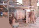 Used-Hardinge Ball Mill, 9', 300 hp motor.  Includes a spare motor, complete set of rubber liners, centrifugal pump.  Last r...