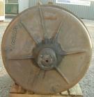 Used- Patterson Foundry Ball Mill, carbon steel. Approximately 40'' diameter x 48'' long non-lined jacketed chamber, rated i...
