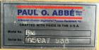 USED: Paul O Abbe ball mill, model BM8A. 24