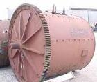 Used Abbe Ball Mill, Carbon Steel. Jacketed, 6' diameter x 6' long. 170 cubic foot (1269 gallon) capacity. 16