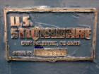 Used U.S. Stoneware Ceramic Ball Mill, 52 Gallon.