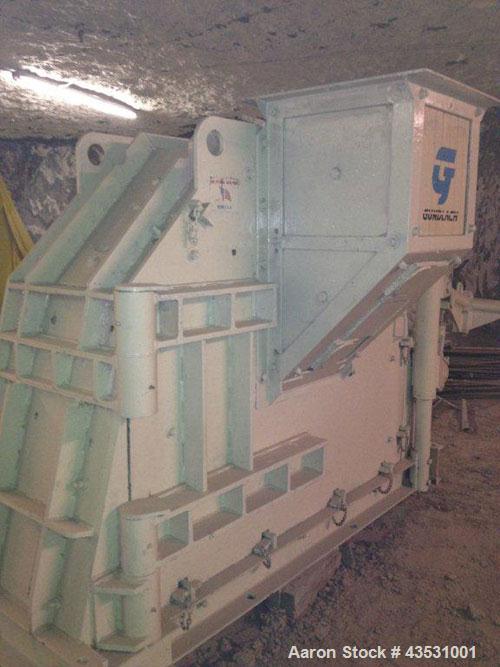 Used Gundlach 50 Inch Cage Mill, Model 502C 4R 325B.450 Hp max, 100 to 1000 rpm, includes cages but no motors.Reported to be reconditioned.