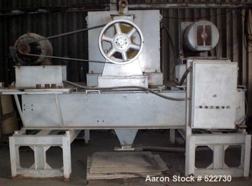 USED: Eagle Crusher cage mill, model 38HI-77, 38" diameter, 4 row, carbon steel, 60/30 hp.