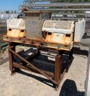Used Stedman Cage Mill, Model A-18H9, Stainless steel.  Hammer Mill