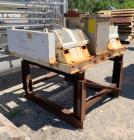 Used Stedman Cage Mill, Model A-18H9, Stainless steel.  Hammer Mill