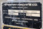 Used Stedman Cage Mill, Model A-18H9, Stainless steel.  Hammer Mill