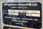 Used- Stedman Cage Mill, Model A-18H9, Stainless steel.  Hammer Mill