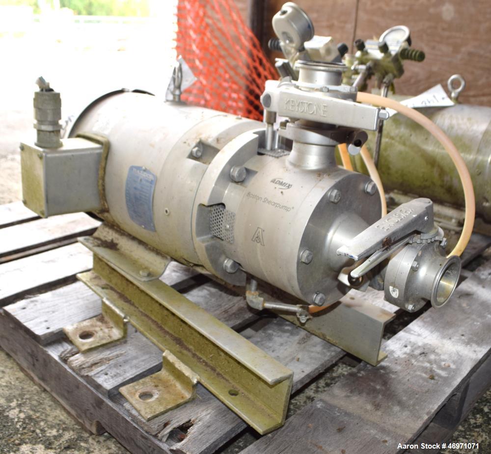 Used Admix Boston Shearpump, Model BSP 24C