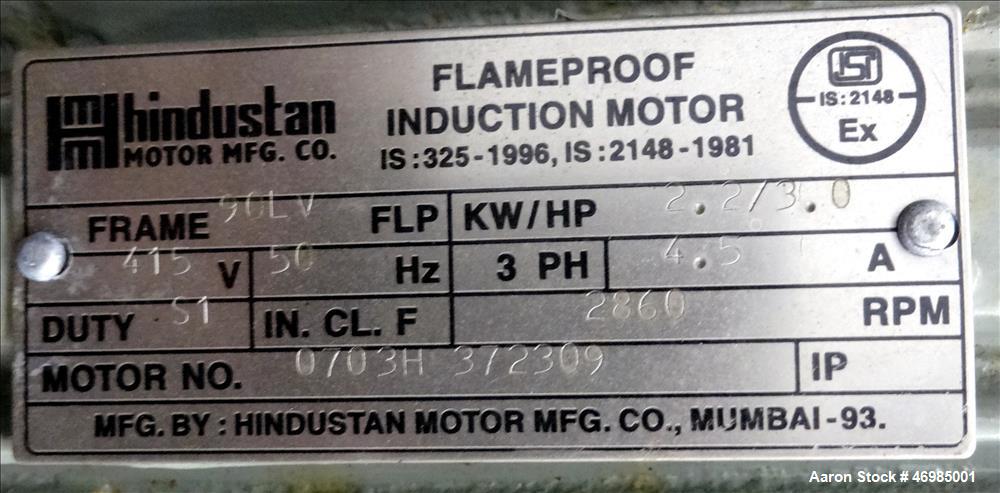 Used CIP Machineries Colloid Mill, Model Colloid HIWJ.