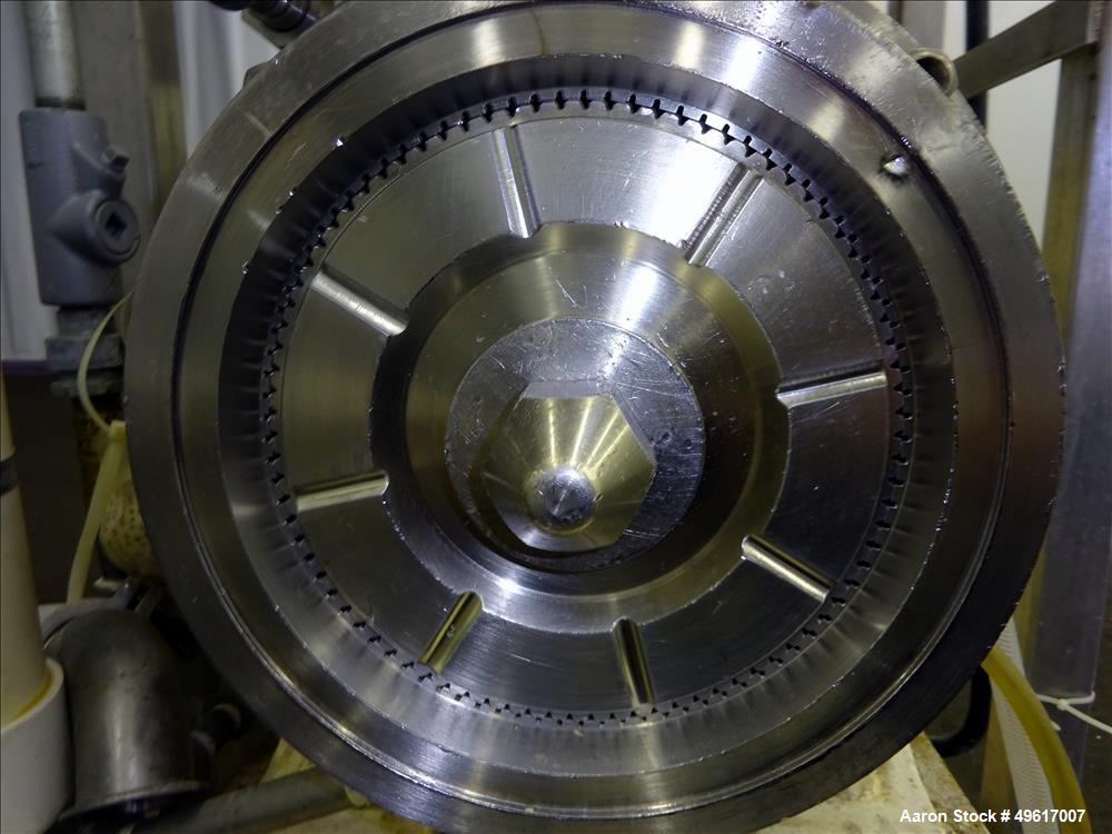Used Charlotte Colloid Mill, Model SD 40, 316 Stainless Steel.