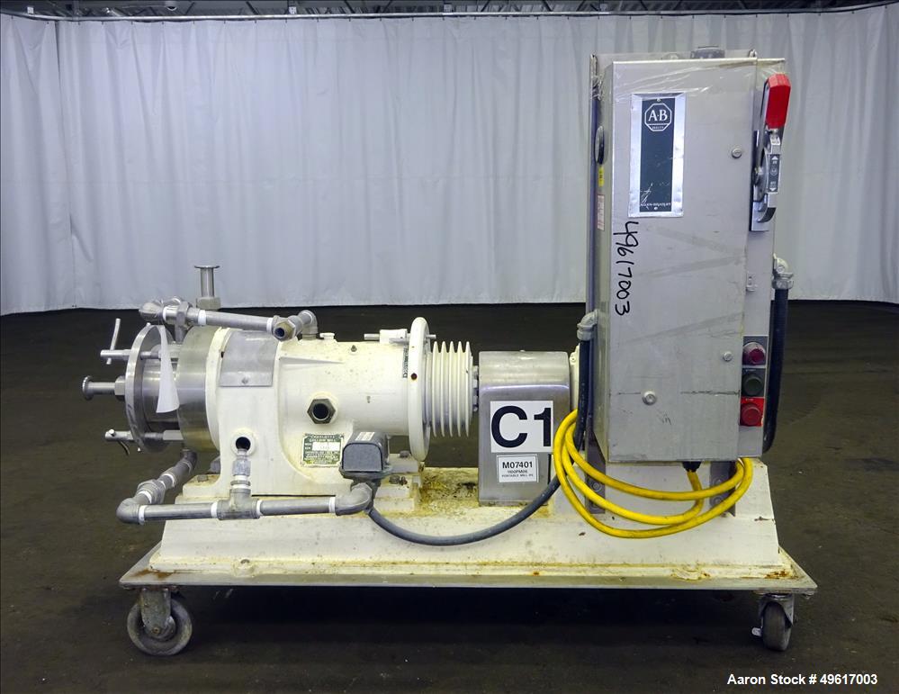 Used Charlotte Colloid Mill, Model SD 5.