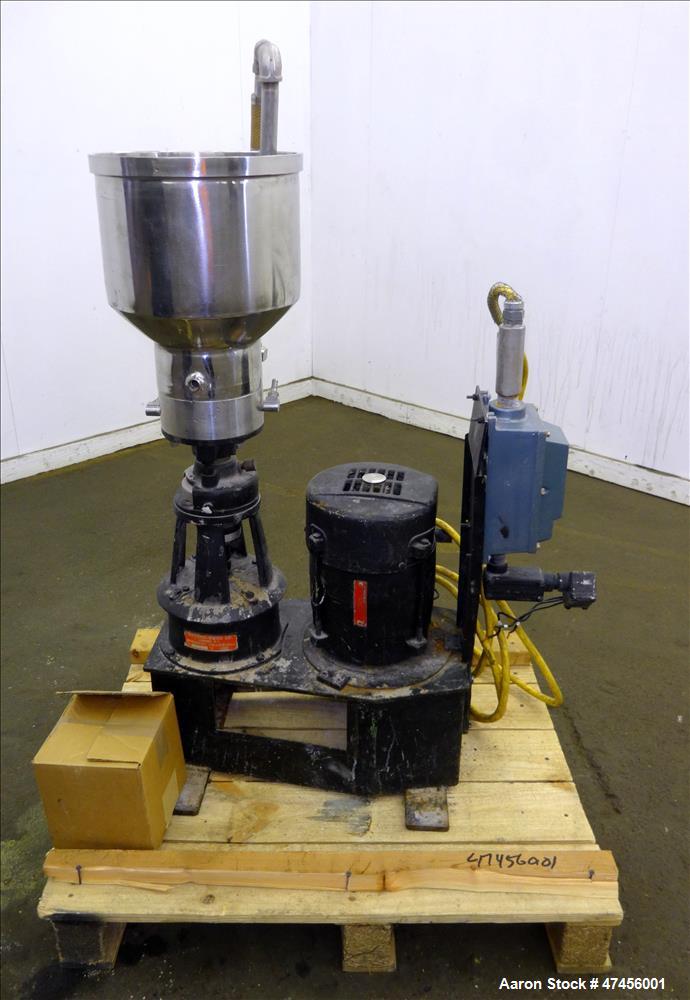 Used Gifford-Wood Eppenbach Colloid Mill, Model VT-7, 316 Stainless Steel.