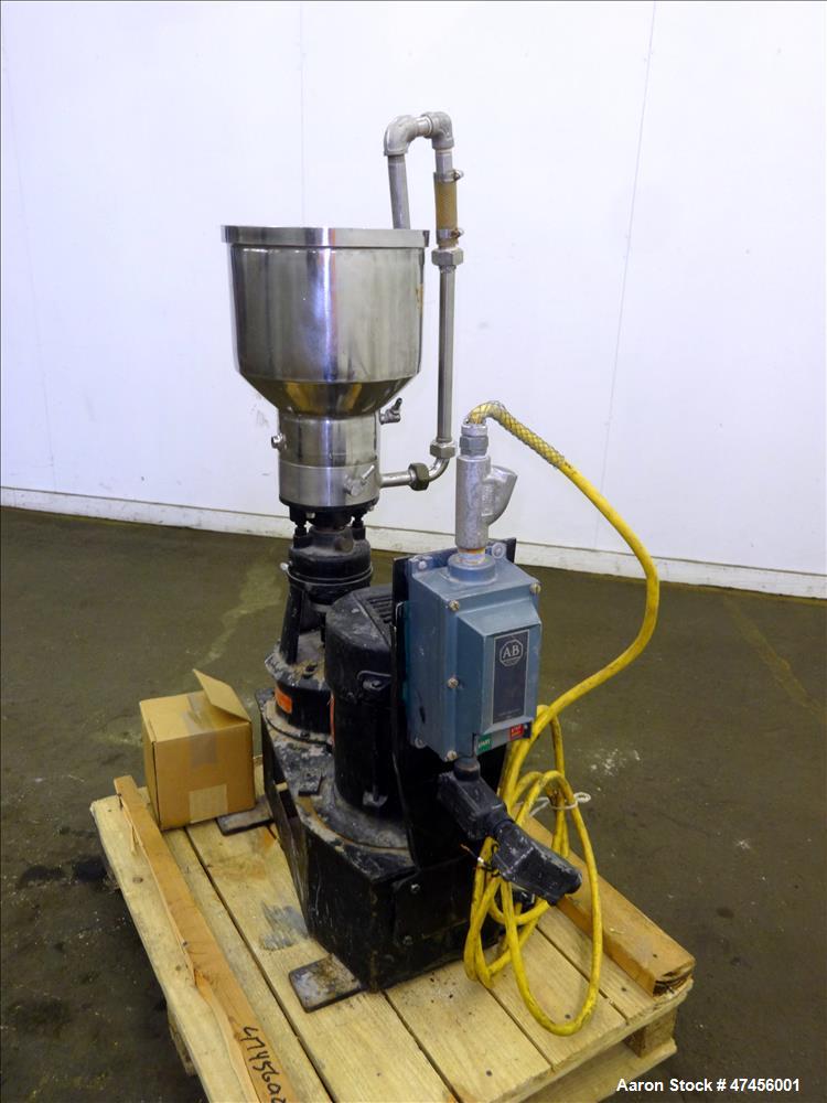 Used Gifford-Wood Eppenbach Colloid Mill, Model VT-7, 316 Stainless Steel.
