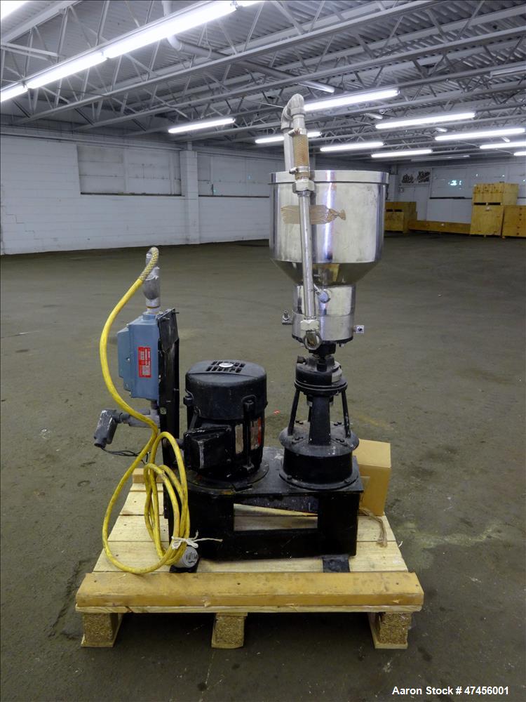 Used Gifford-Wood Eppenbach Colloid Mill, Model VT-7, 316 Stainless Steel.