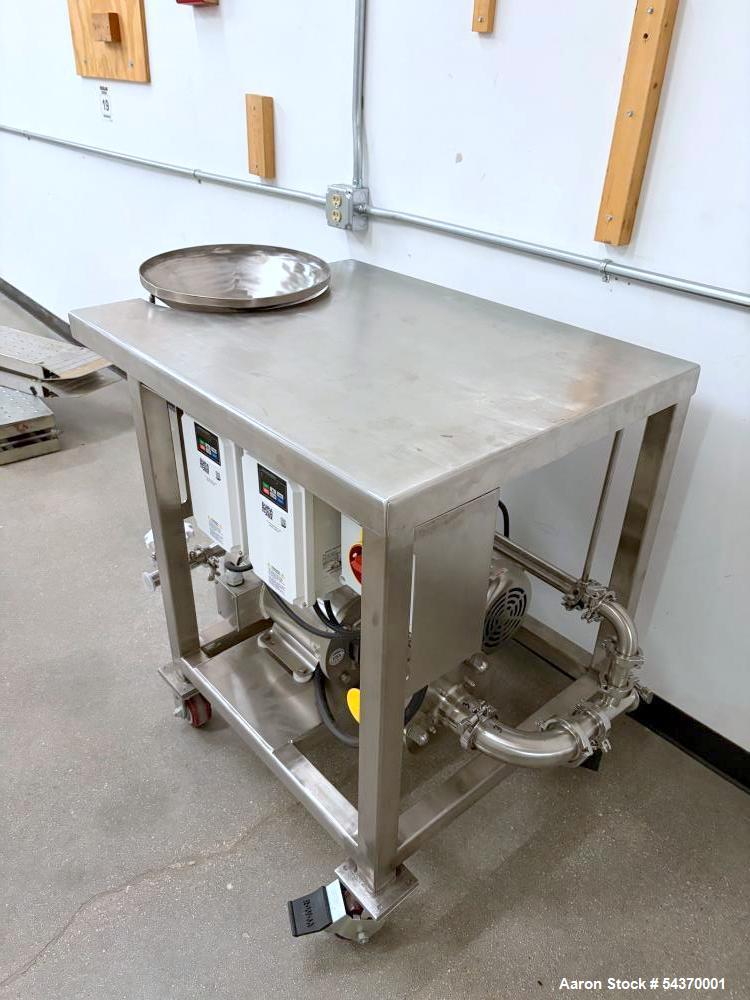 Unused Fristam Model 25-53 Powder Blending System – 300 lb/min Induction, 150 GPM, Stainless Steel
