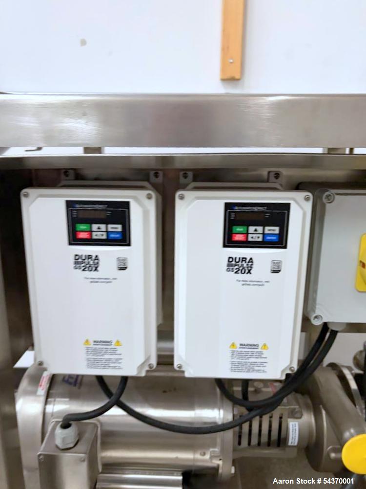 Unused Fristam Model 25-53 Powder Blending System – 300 lb/min Induction, 150 GPM, Stainless Steel