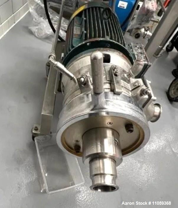 Used Fryma Koruma MZ-130/B Toothed Colloid Mill | 25 HP | 700–7000 L/hr | Sanitary | High Shear Mixer