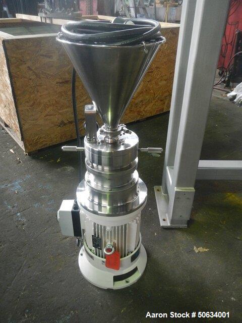Used Fryma Koruma Colloid Mill, Model MZ 80