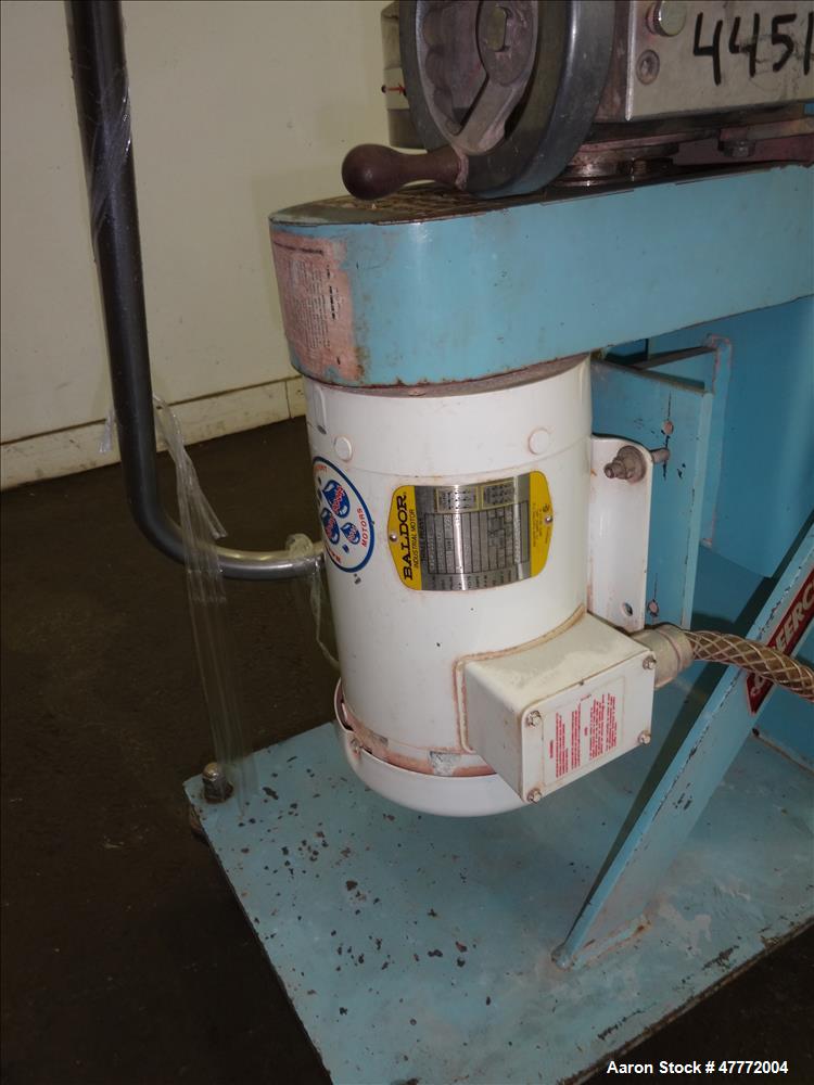 Used Greerco Vertical Colloid Mill, Model W250VB