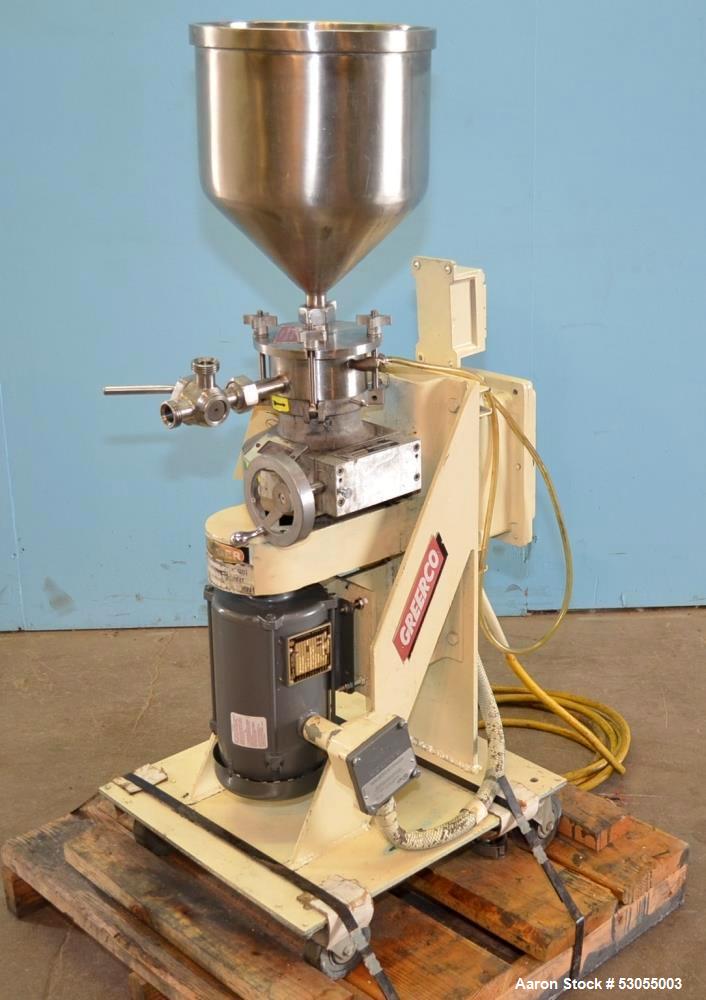 Greerco Corp Colloid Mill, Model W250VB