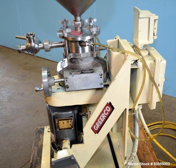 Greerco Corp Colloid Mill, Model W250VB