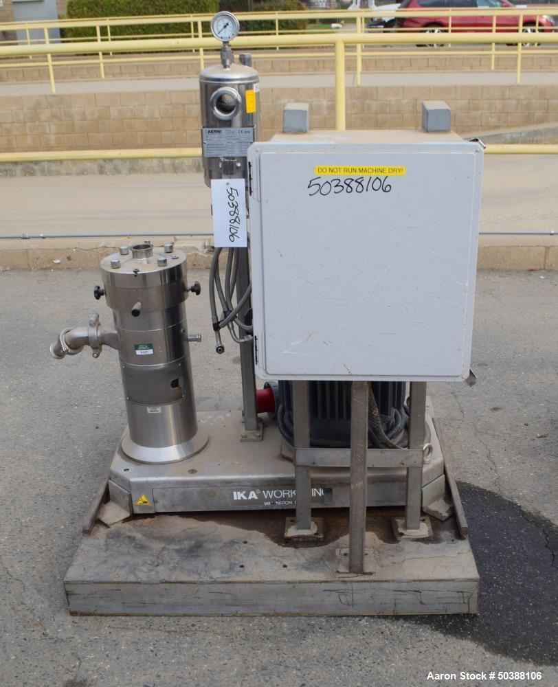 Used IKA Works Dispax Reactor/High Shear, High Speed Disperser