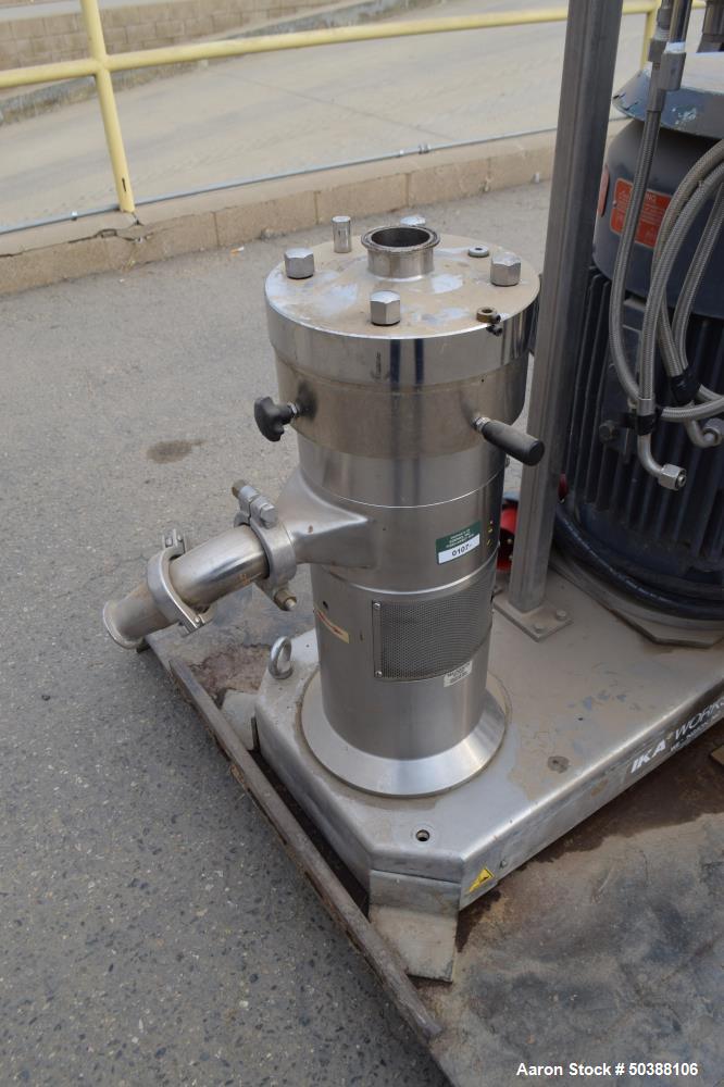 Used IKA Works Dispax Reactor/High Shear, High Speed Disperser