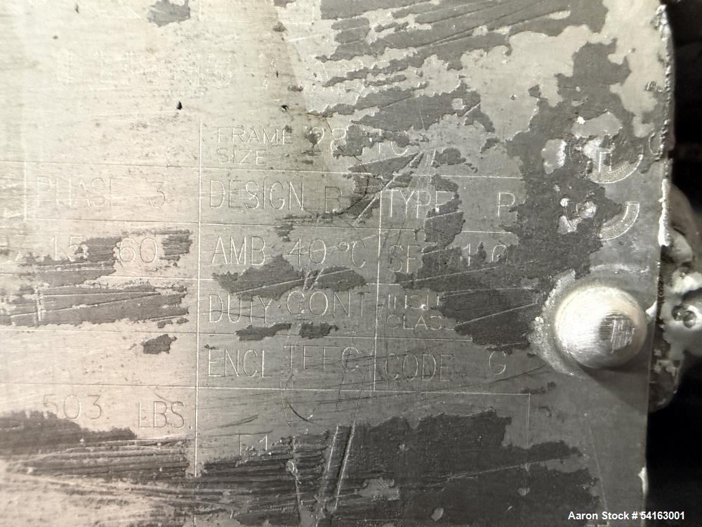 Used IKA Works DISPAX Reactor / Homogenizer High Shear Mixer – Model DR 2000/10-3A/CIP