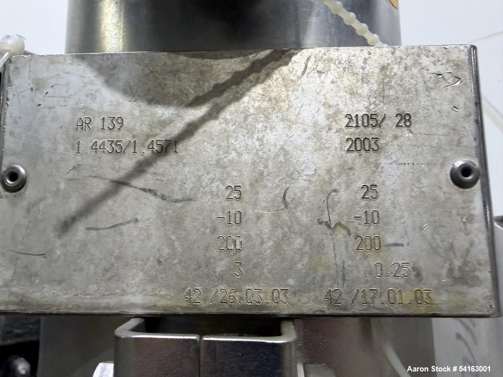 Used IKA Works DISPAX Reactor / Homogenizer High Shear Mixer – Model DR 2000/10-3A/CIP