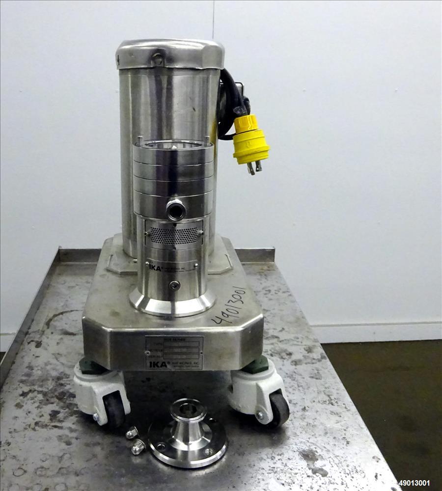 Used IKA Works Labor-Pilot 2000/4 Inline Mixer, Model DR2000/4, 316 Stainless S