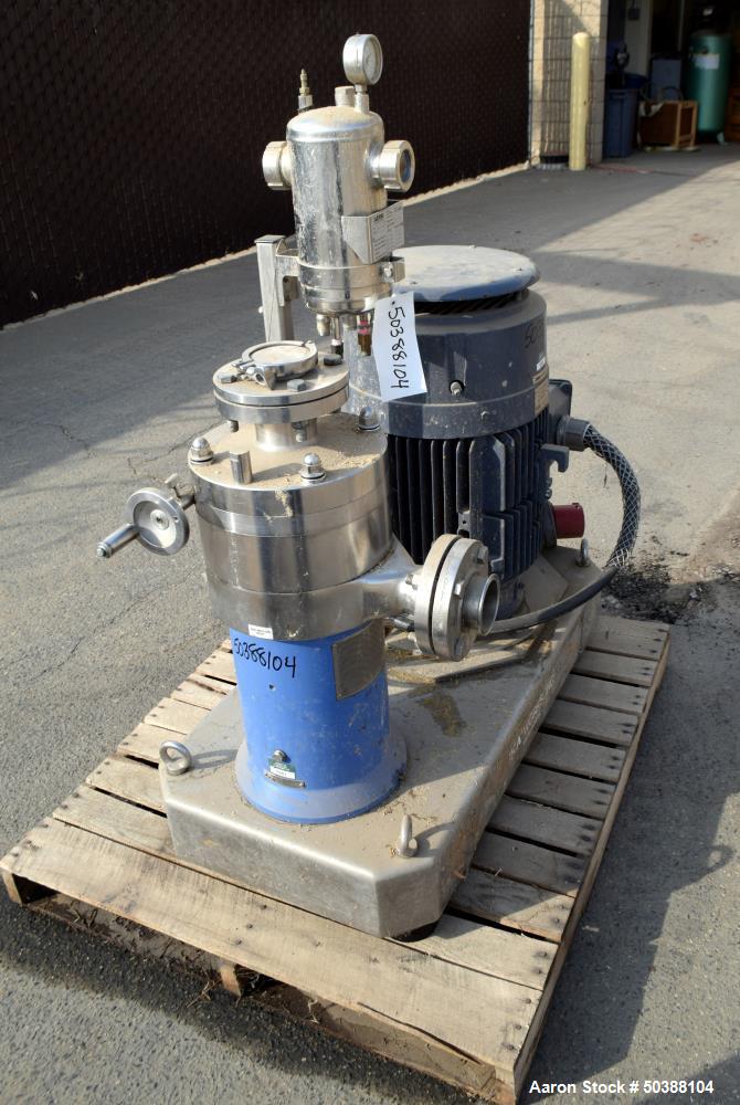 Used IKA Works Inline Colloid Mill, Model MK 2000/20