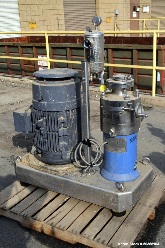 Used IKA Works Inline Colloid Mill, Model MK 2000/20