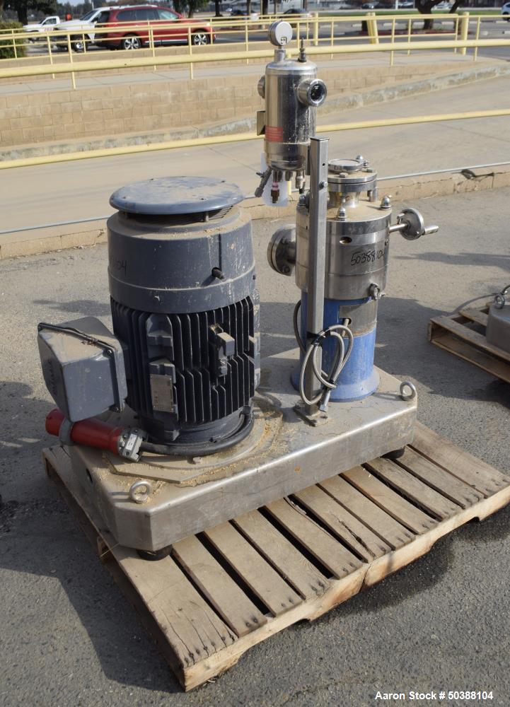Used IKA Works Inline Colloid Mill, Model MK 2000/20