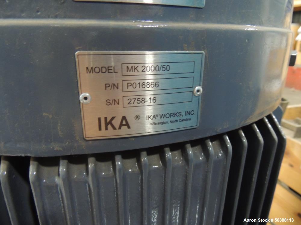 Unused- IKA Colloid Mill, Model MK 2000/50.