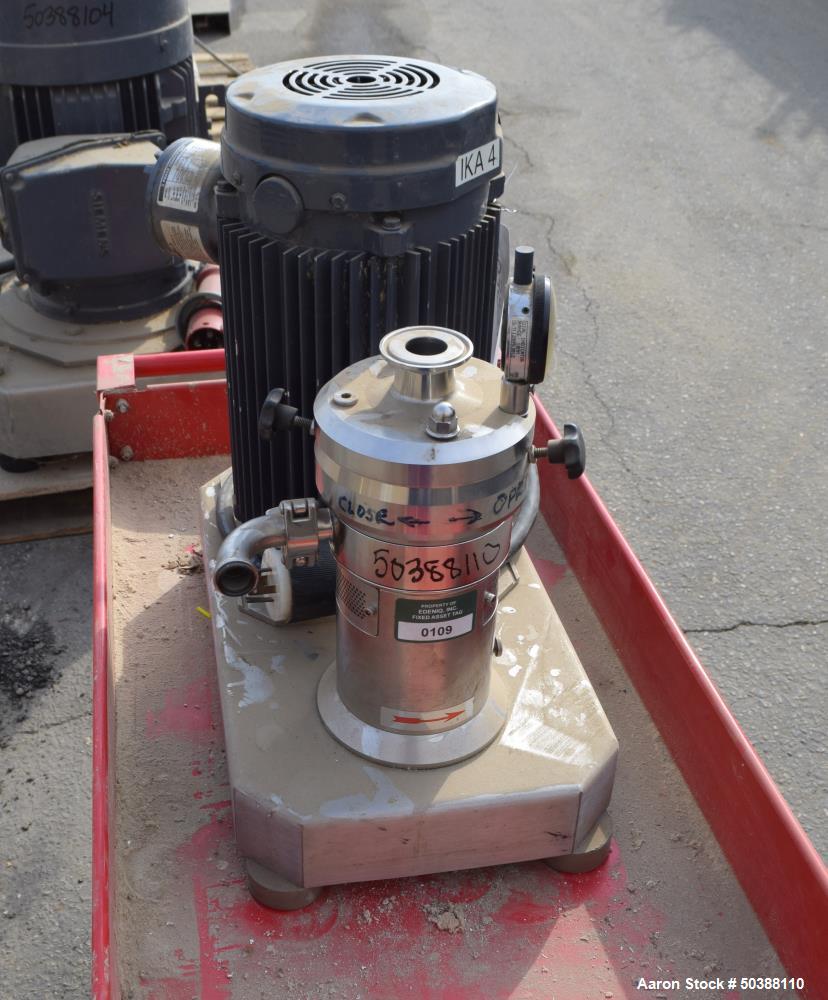 Used IKA Works Colloid Mill, Model MK 4