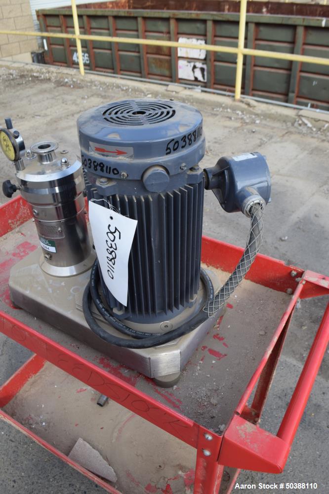 Used IKA Works Colloid Mill, Model MK 4