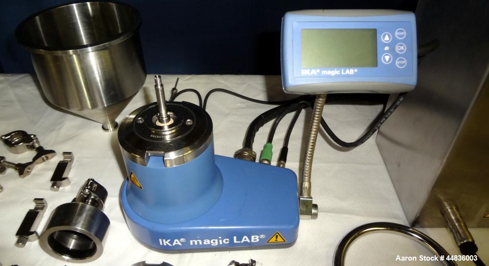 Unused- IKA Magic Lab Module Dispax Reactor, with large array of attachments and case including: Module Dispax-Reactor consisting of Generator 2G and 6F, including supplementary O-Rings.  Micro-Plant...