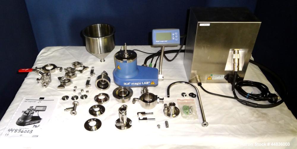 Unused- IKA Magic Lab Module Dispax Reactor, with large array of attachments and case including: Module Dispax-Reactor consisting of Generator 2G and 6F, including supplementary O-Rings.  Micro-Plant...