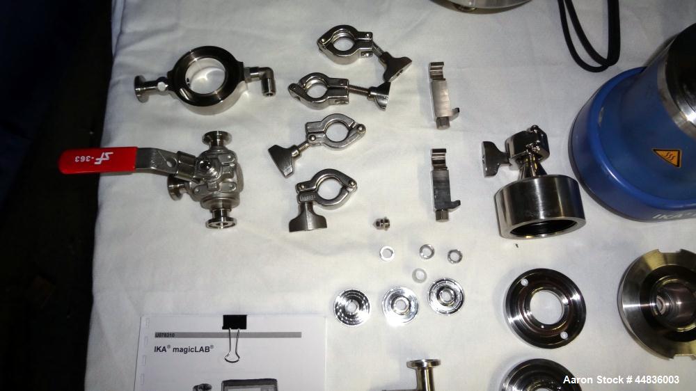 Unused- IKA Magic Lab Module Dispax Reactor, with large array of attachments and case including: Module Dispax-Reactor consisting of Generator 2G and 6F, including supplementary O-Rings.  Micro-Plant...