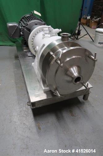 Chemicolloid Industries “Charlotte” Model SD-40 inline colloid mill