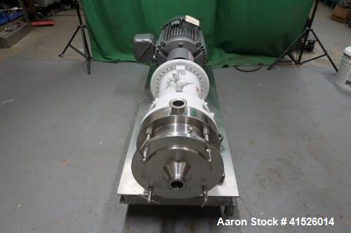 Chemicolloid Industries “Charlotte” Model SD-40 inline colloid mill